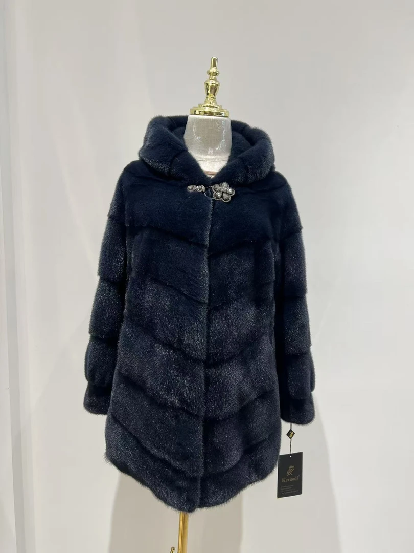 【珂罗蒂】 特价款蓝色斜排帽