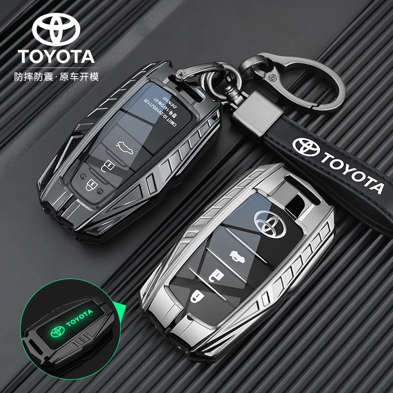 适用丰田亚洲龙钥匙套24款第9九代凯美瑞威汉兰达荣放rav4高级感