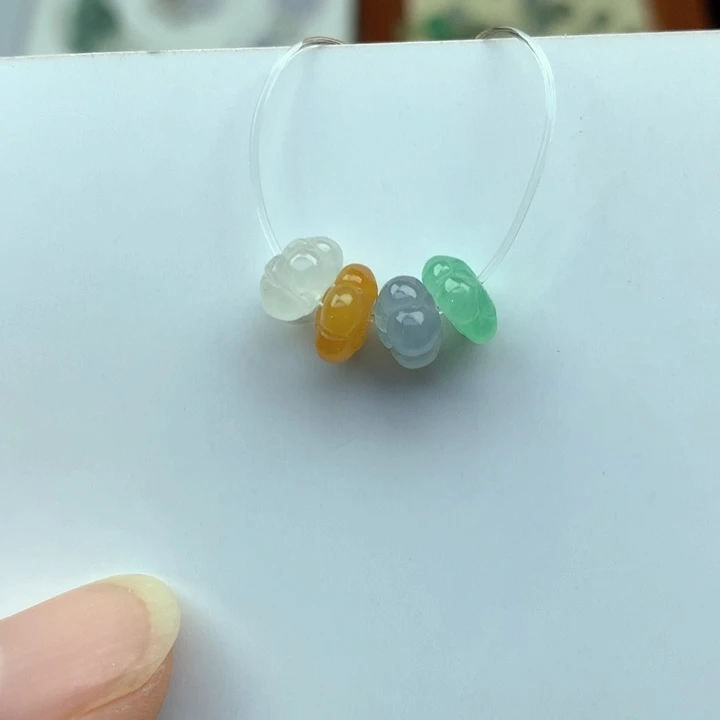 颈饰未镶嵌翡翠翡翠莲花