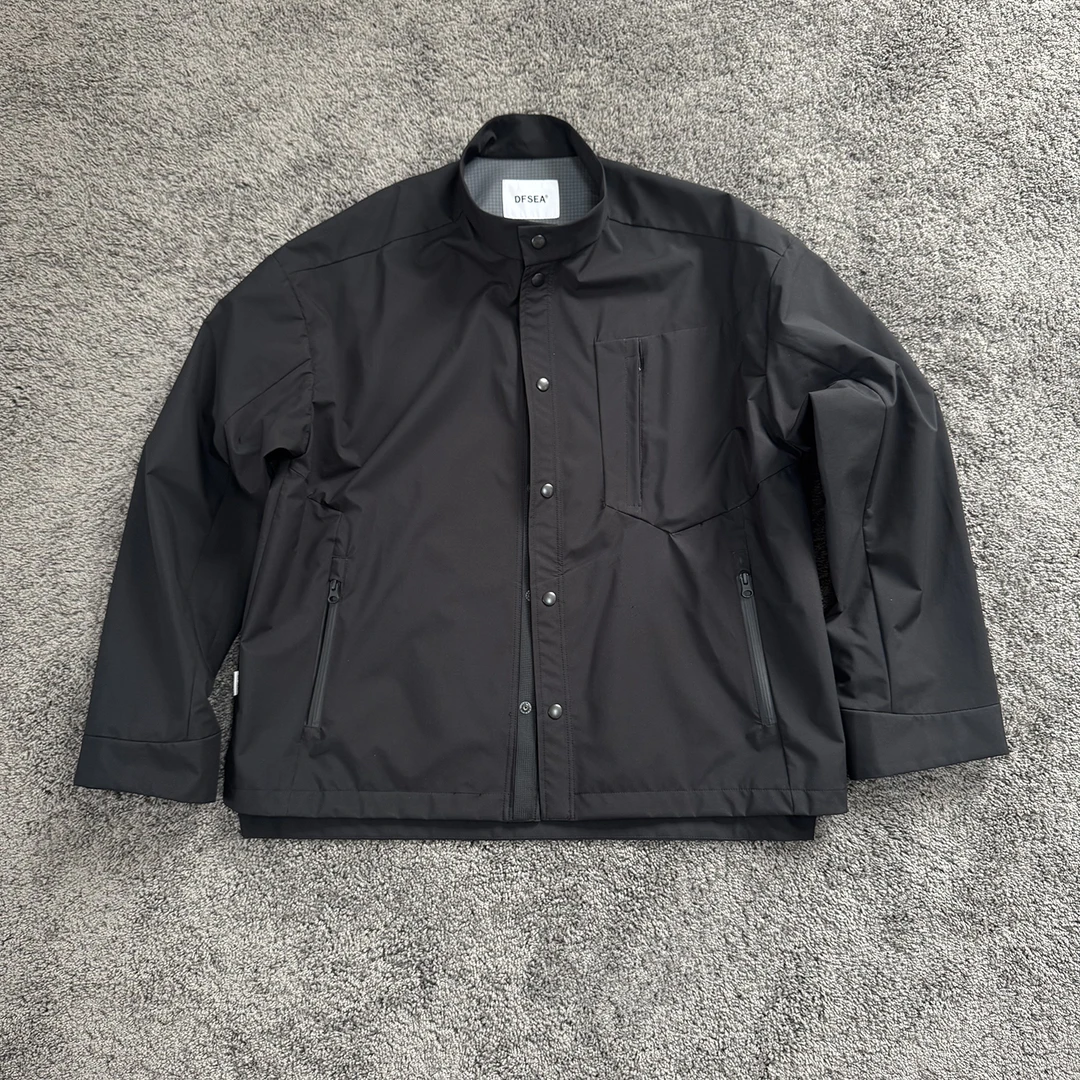 dfsea 中山立领口 定制面料 简约舒适 城市休闲冲锋衣