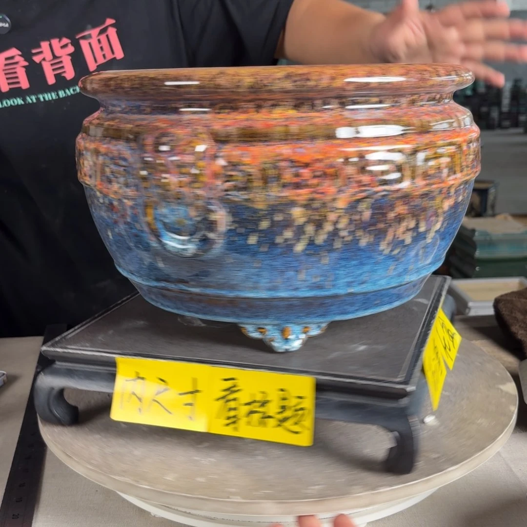 。一风堂石湾花盆 内27*17