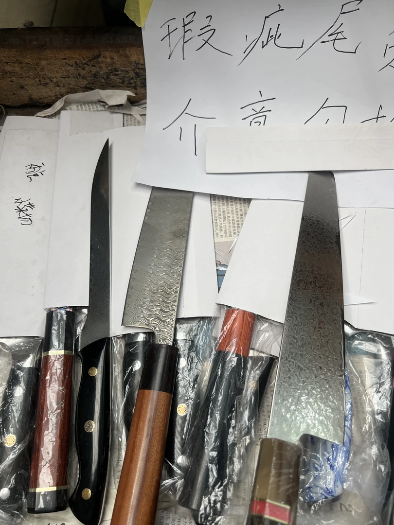 【根据主播指引拍】（尾货微瑕）家用商用切肉切菜主厨三德菜刀