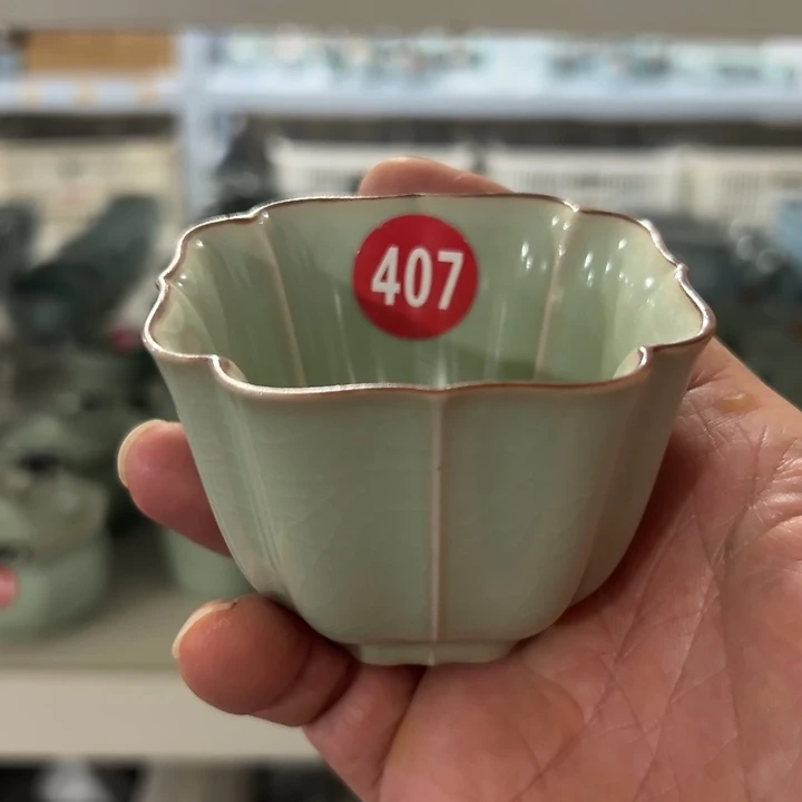 微瑕陶瓷茶壶茶杯家用