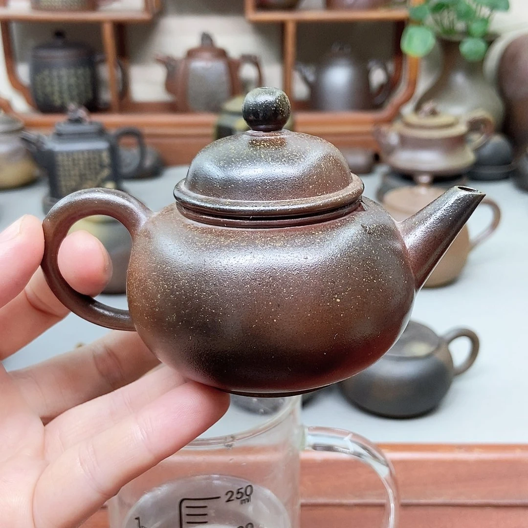 钦州坭兴陶柴烧壶