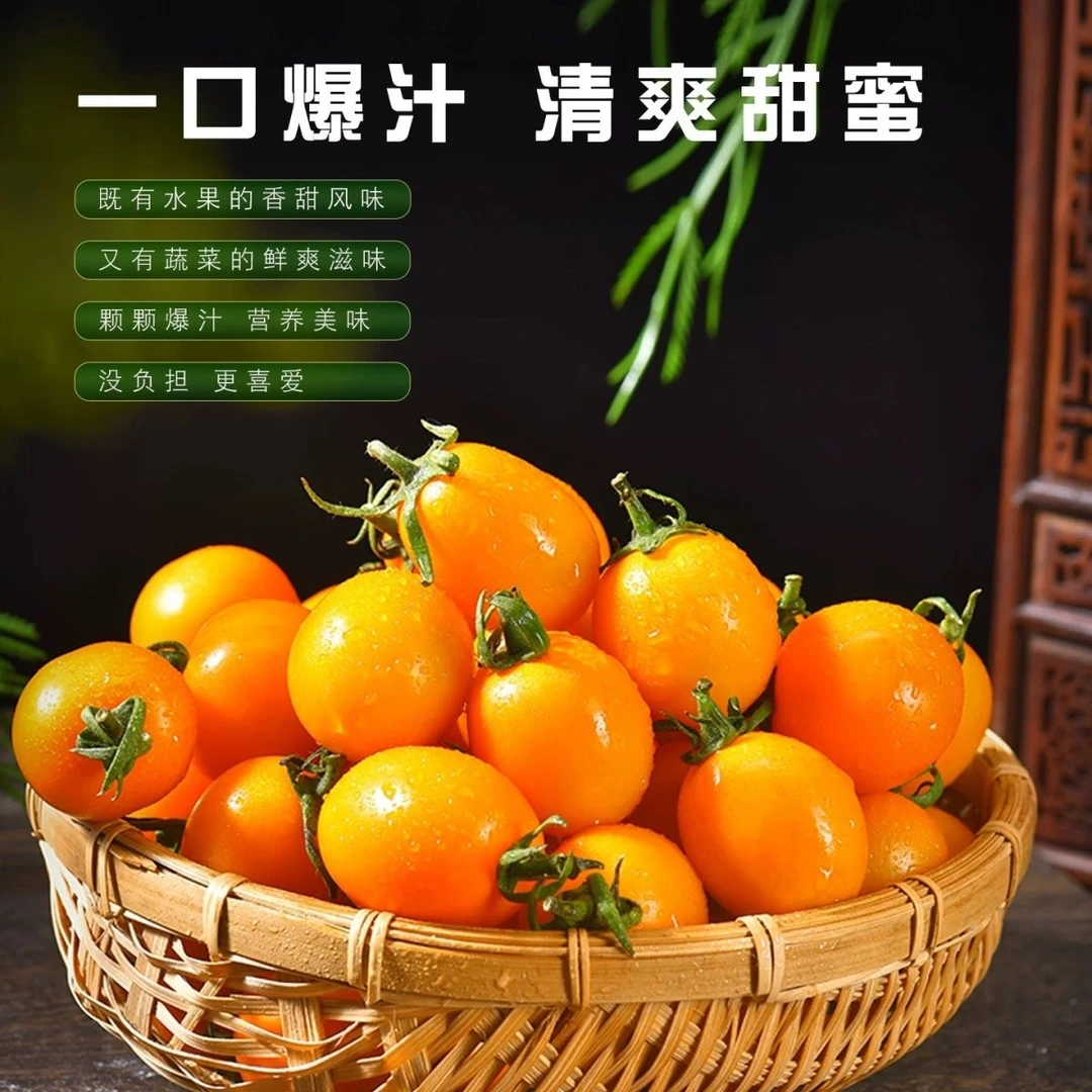 芒果千禧小番茄新鲜爆汁当季水果1箱千禧圣女果