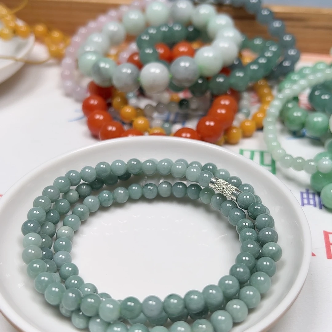 【闪购商品】未镶嵌手链翡翠朝****）卡5+