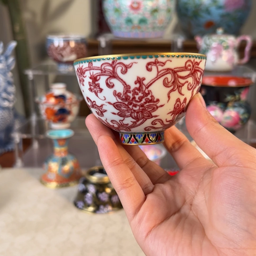 纯手工手绘 高端茶器