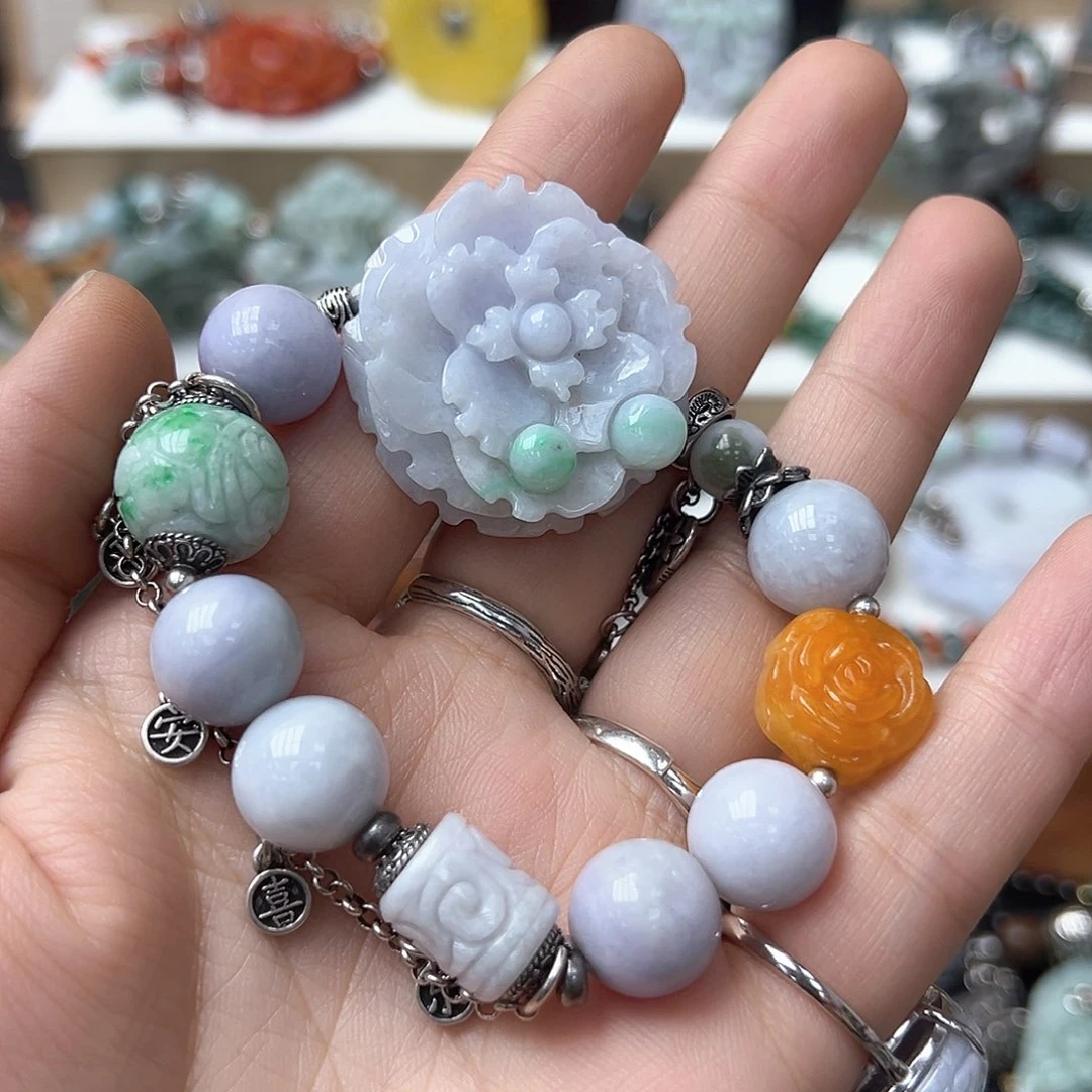 翡翠戒指未镶嵌乐*