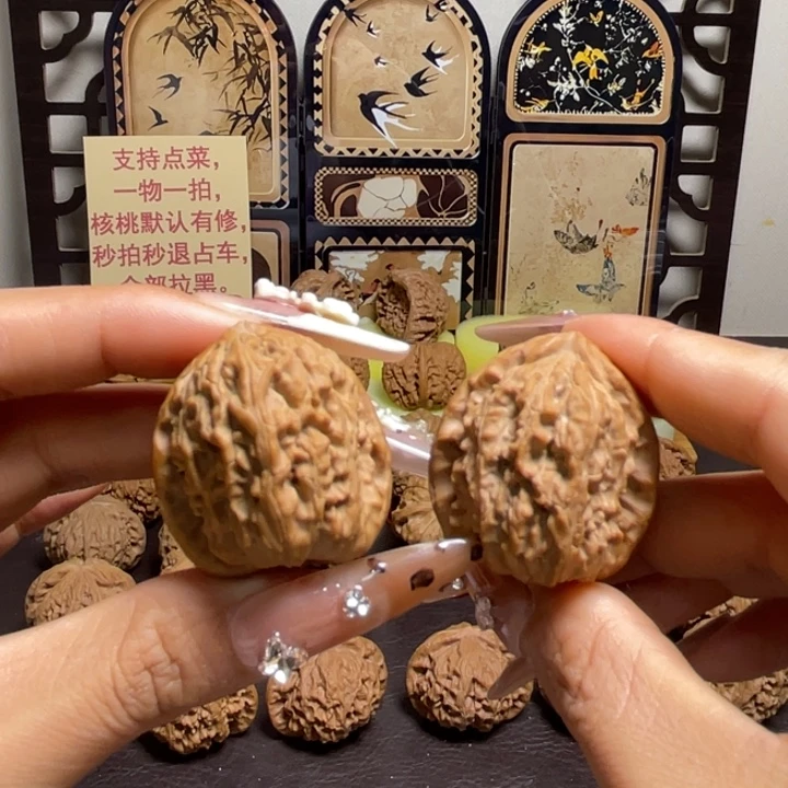 把件文玩核桃33白狮子25