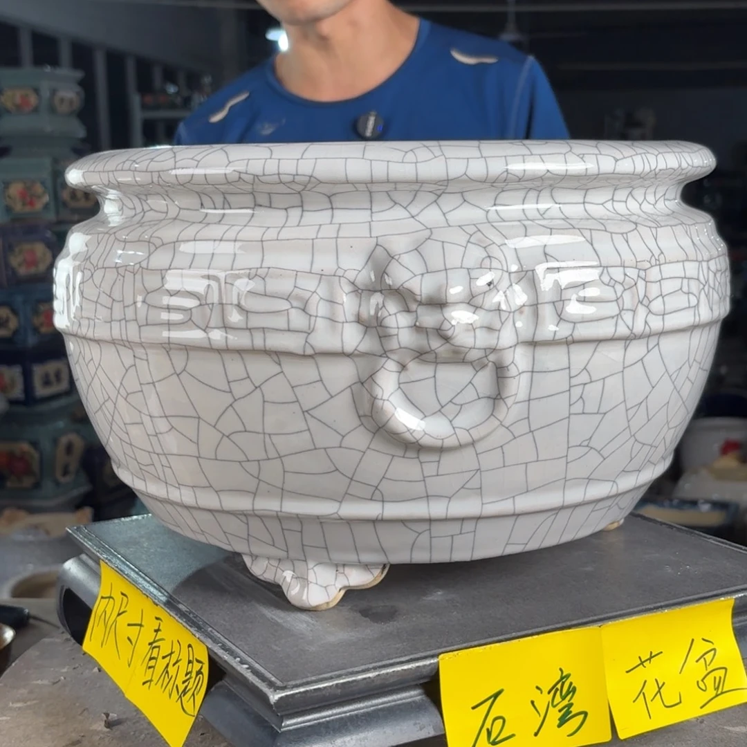 一风堂石湾花盆 内27*18