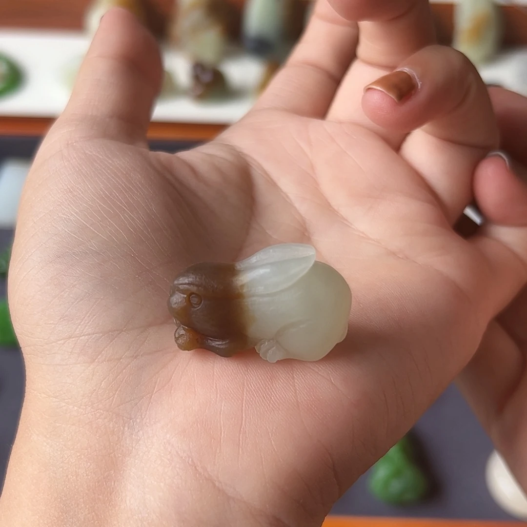 和田玉未镶嵌吊坠(不含链)