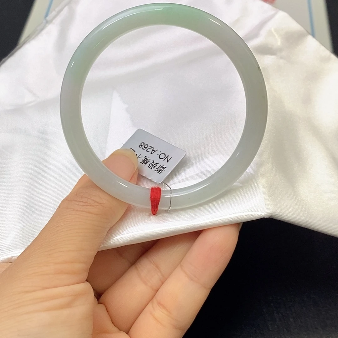 翡翠未镶嵌手镯51.3