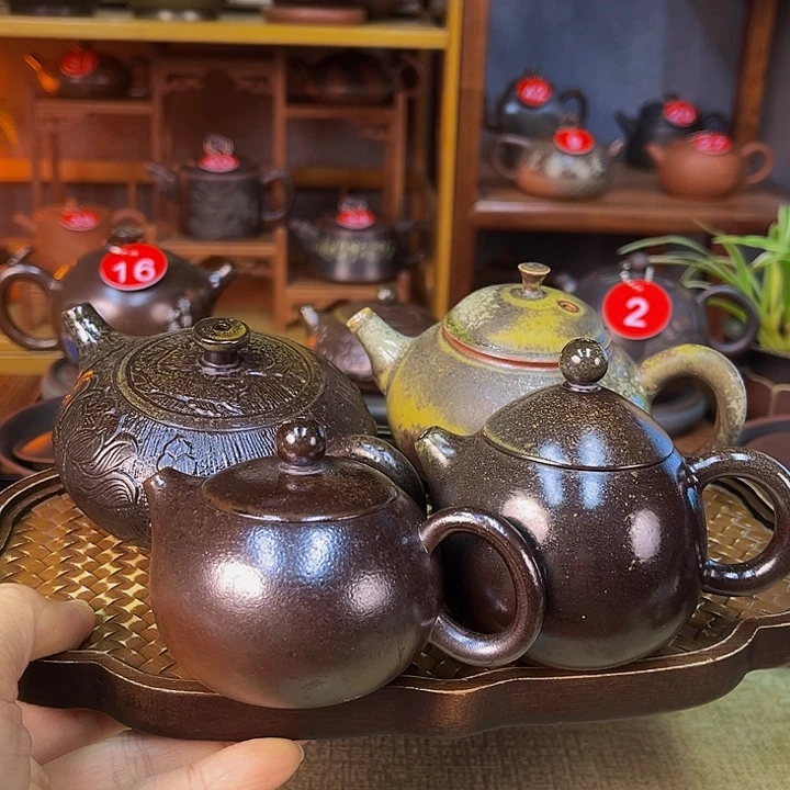 9***C蛟龙精品柴烧壶小品壶