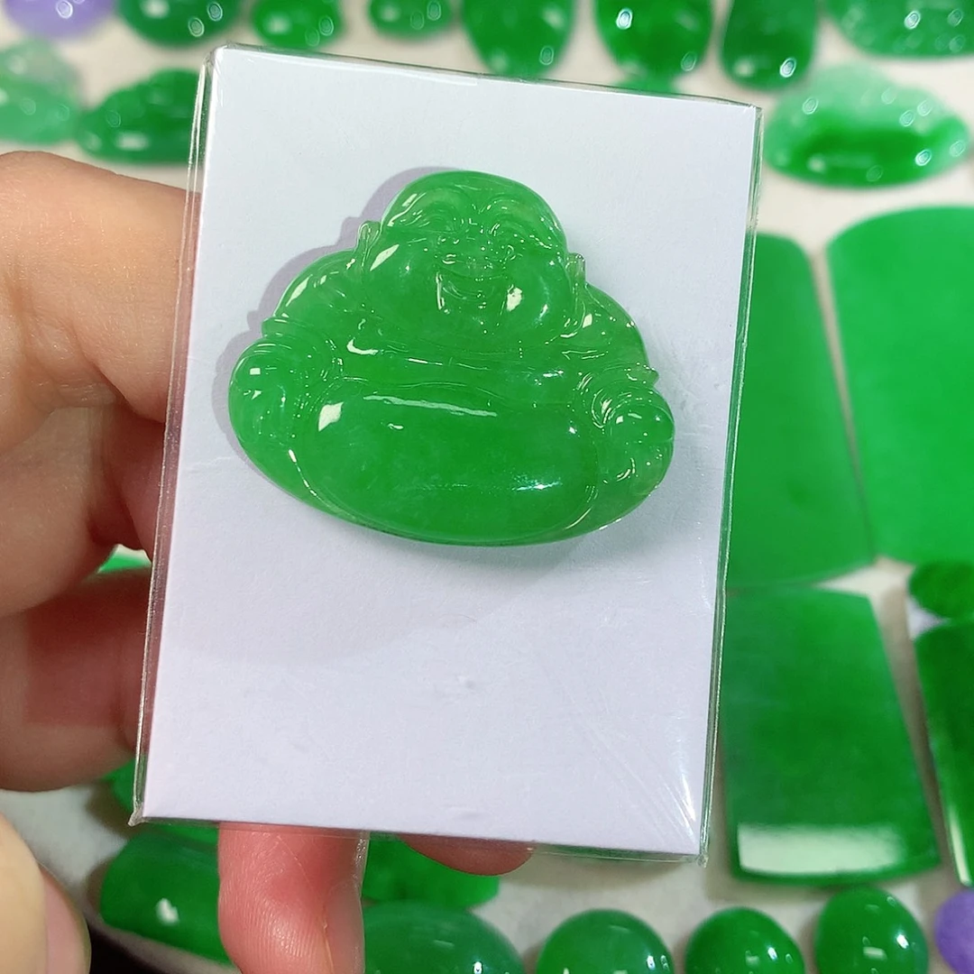 项链未镶嵌翡翠天然翡翠