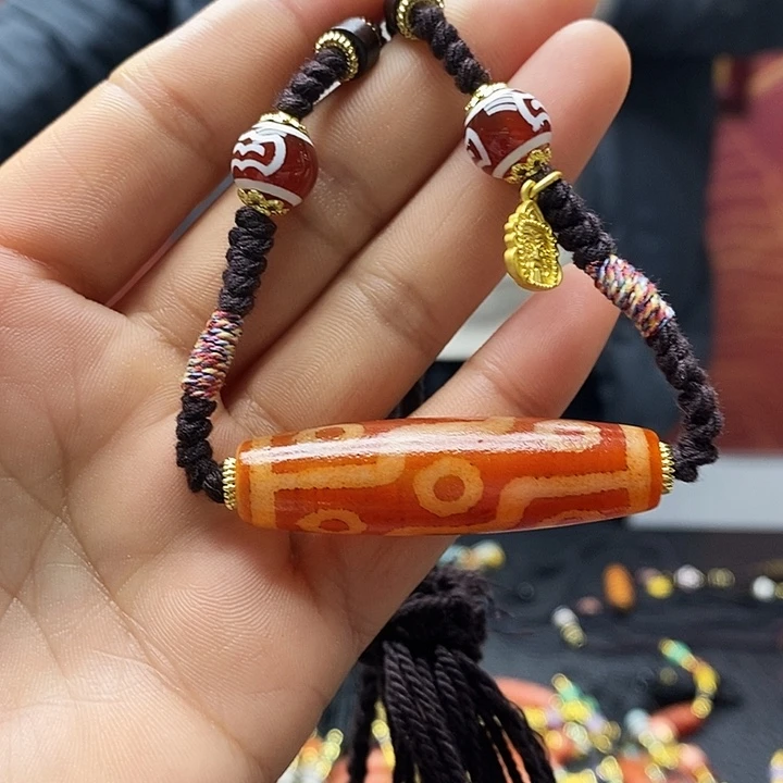 玛瑙/玉髓合金颈饰