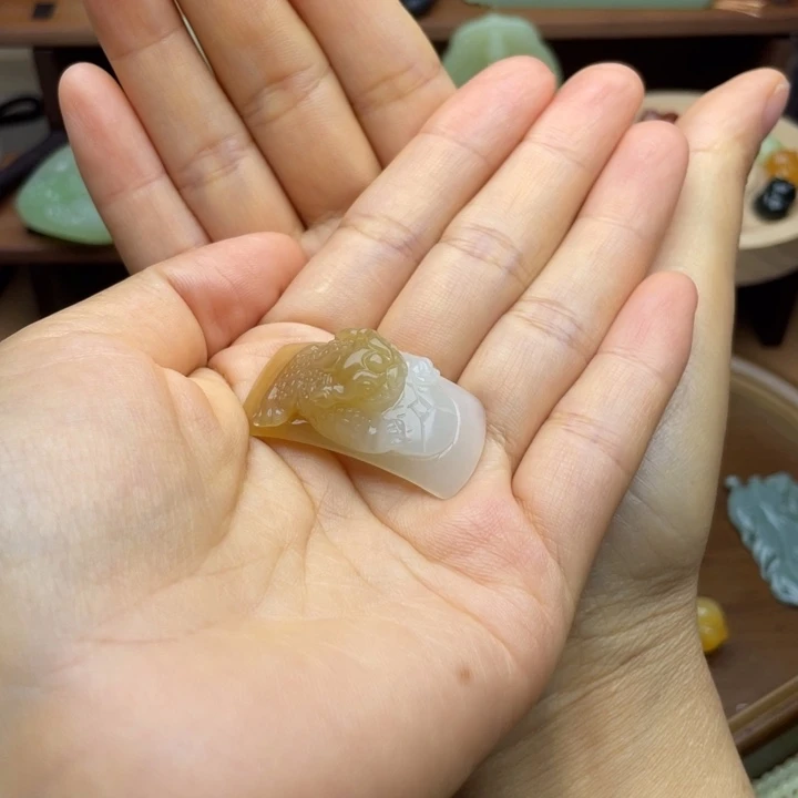 仧***秂和田玉未镶嵌颈饰