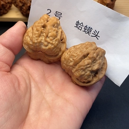 把件核桃37蛤蟆头