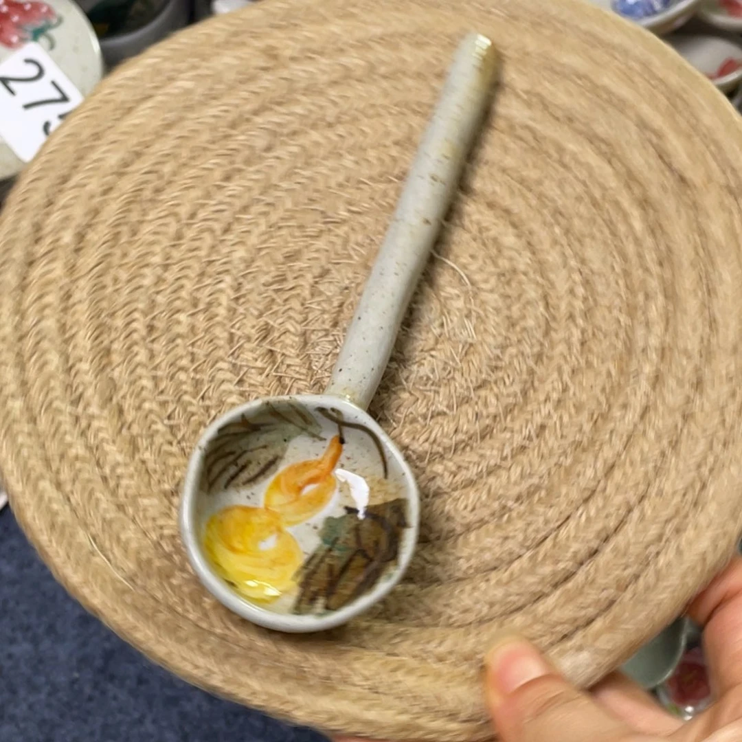 吃饭勺景德镇高温陶瓷8888