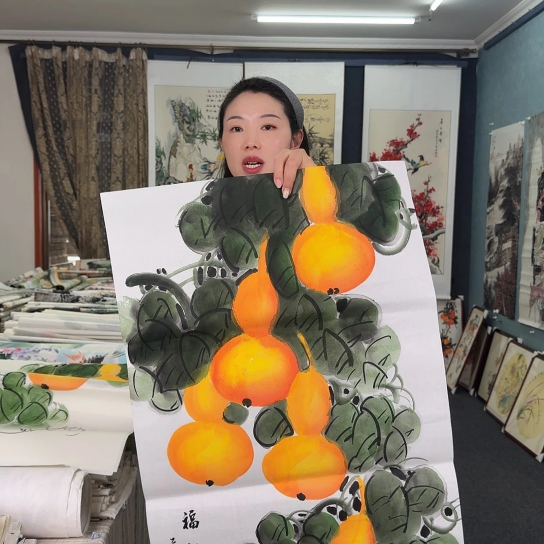 纯手绘国画作品欣赏