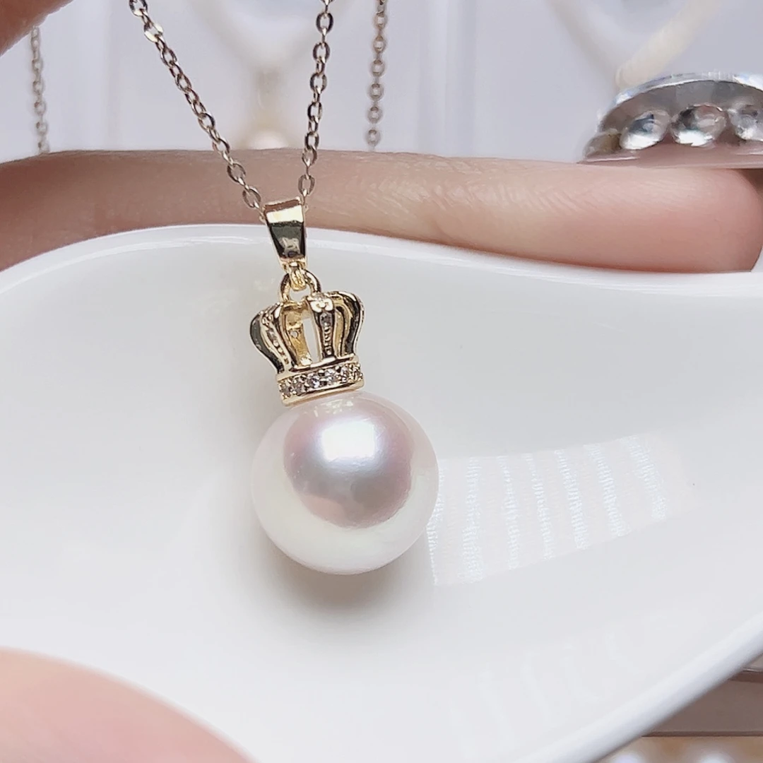 淡水珍珠未镶嵌吊坠(赠链)