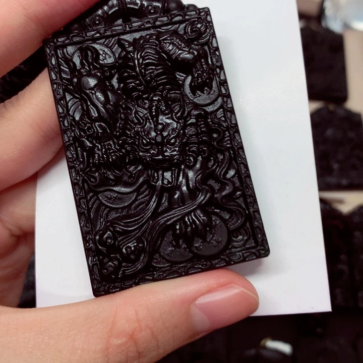 天然a货钢琴黑挂件