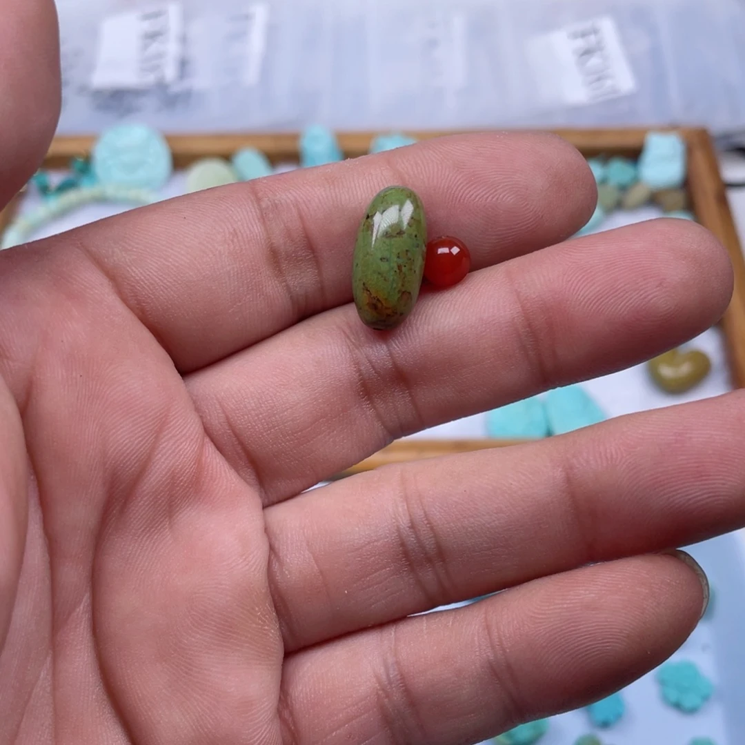 南红玛瑙未镶嵌颈饰189