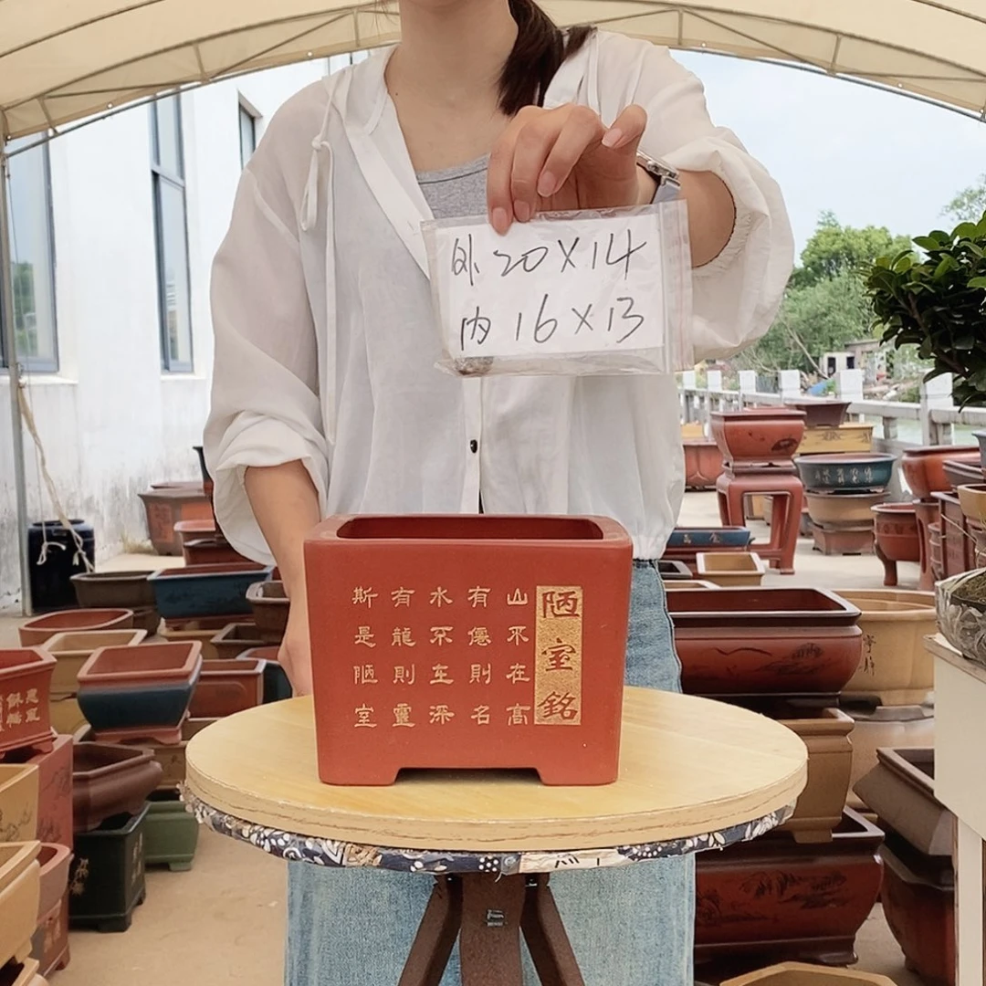 紫砂花盆紫砂花盆