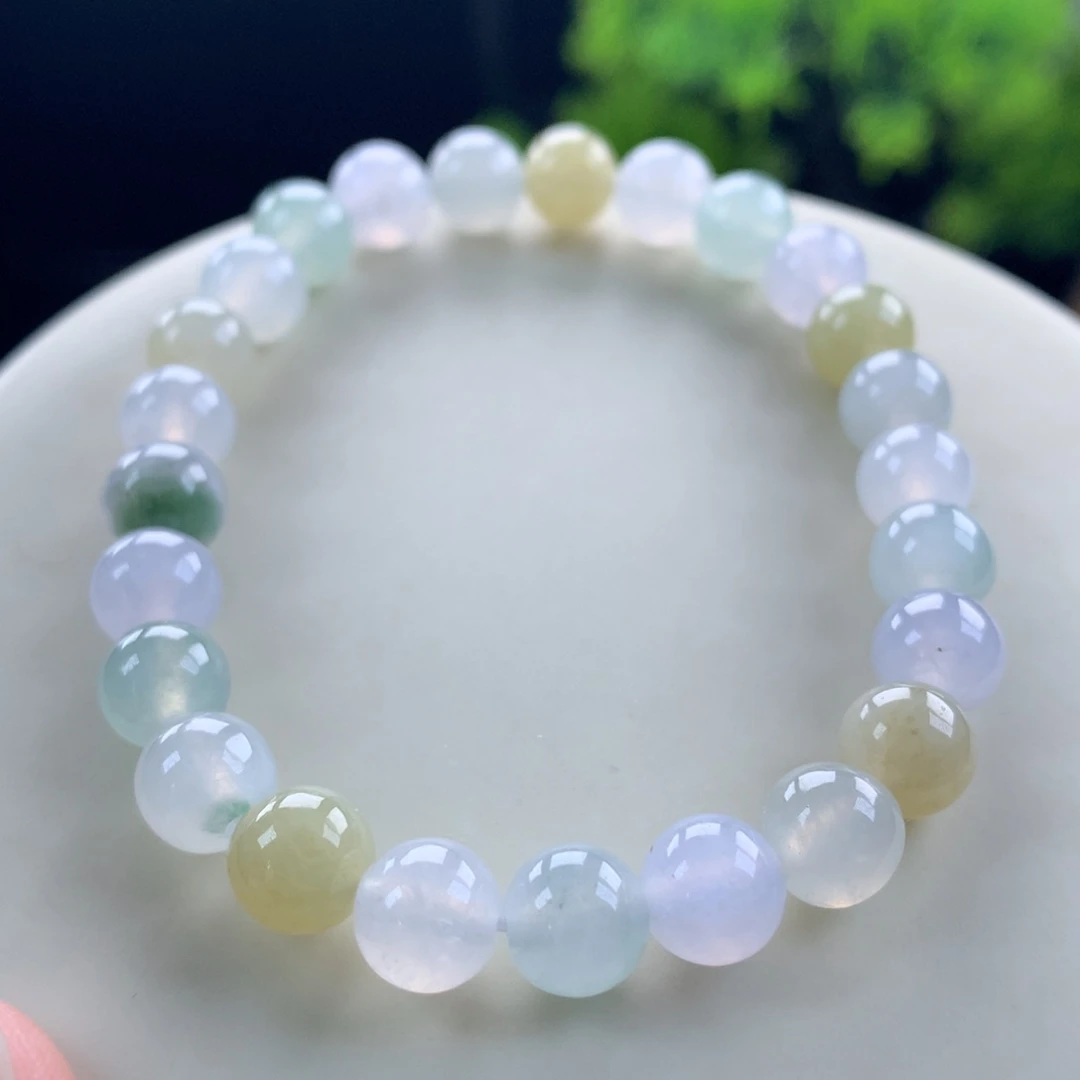 翡翠未镶嵌手链32号卡7