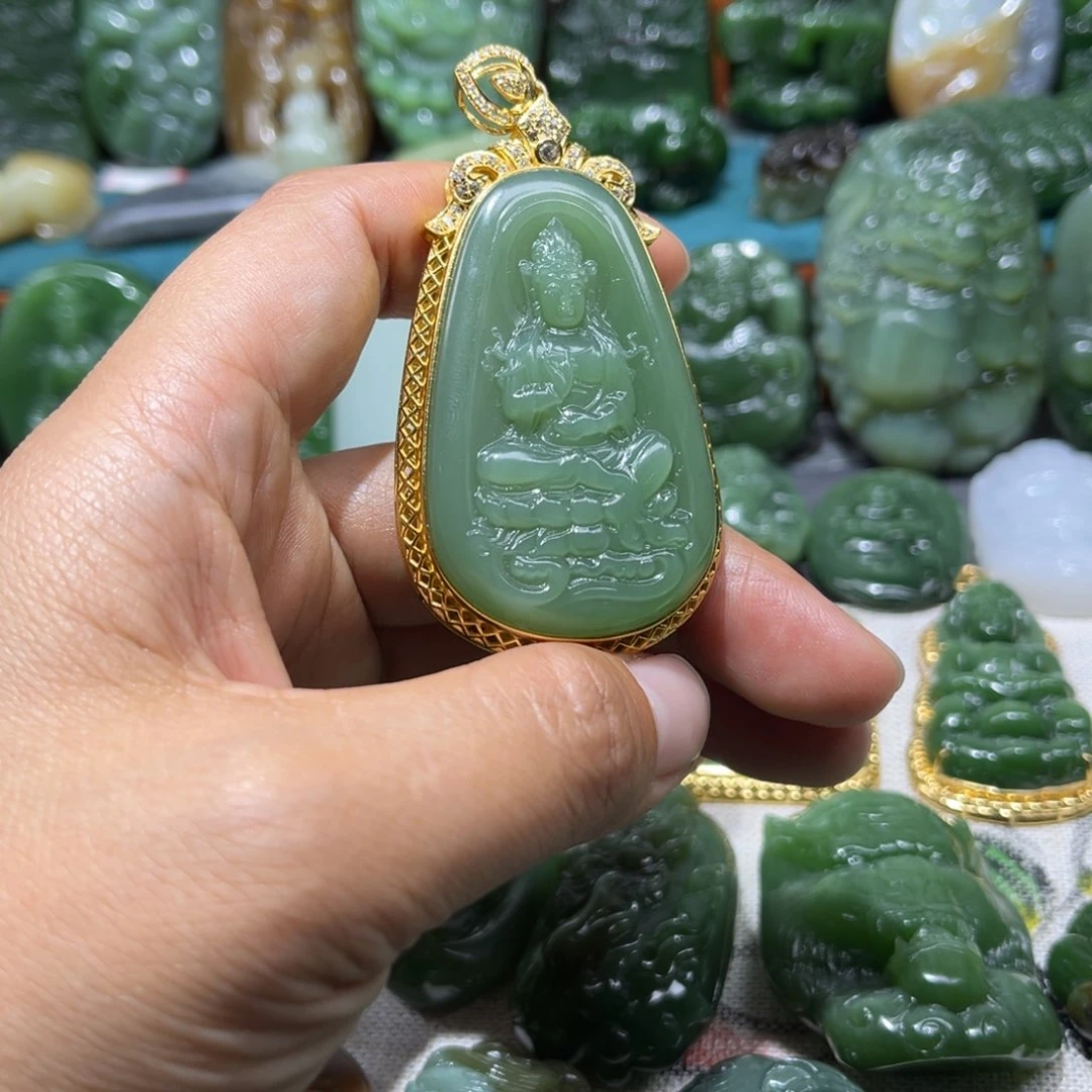 和田玉颈饰未镶嵌1*1