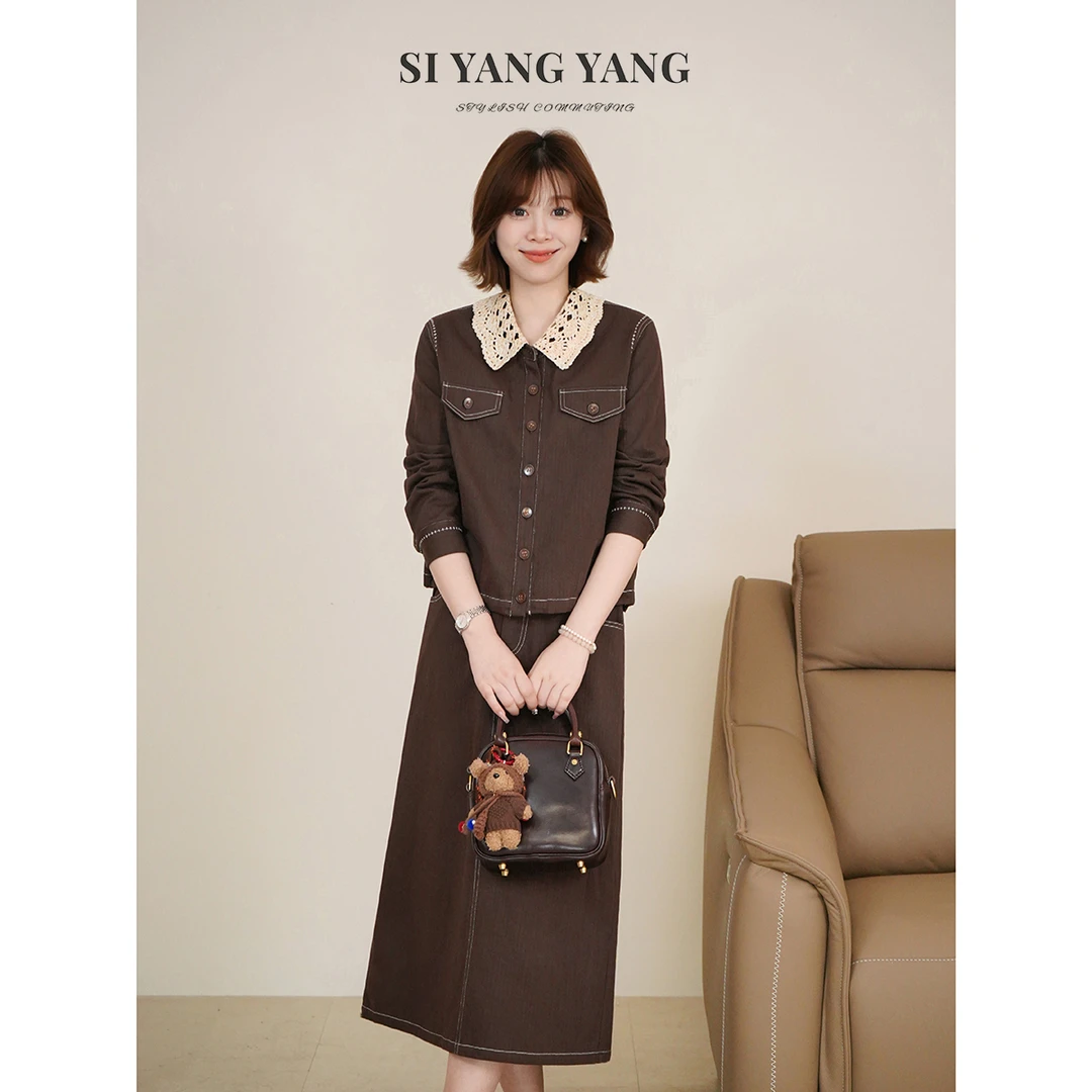 斯洋洋SIYANG柔软舒适精致通勤显瘦气质套装TZ508B090SYY