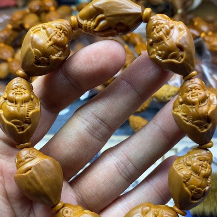 橄榄核手串/手链橄榄核雕工艺手串