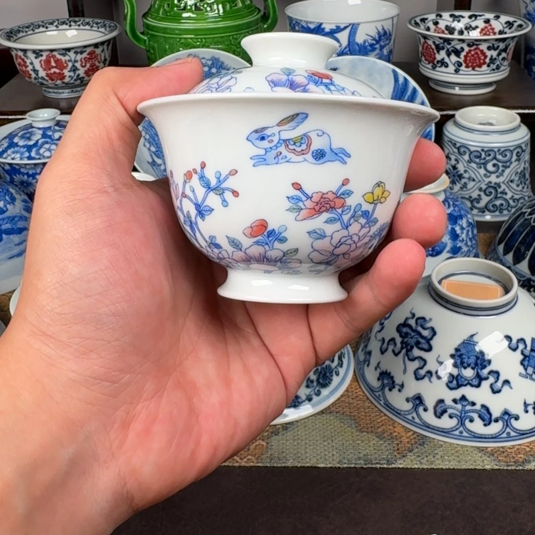 现代手工手绘茶器
