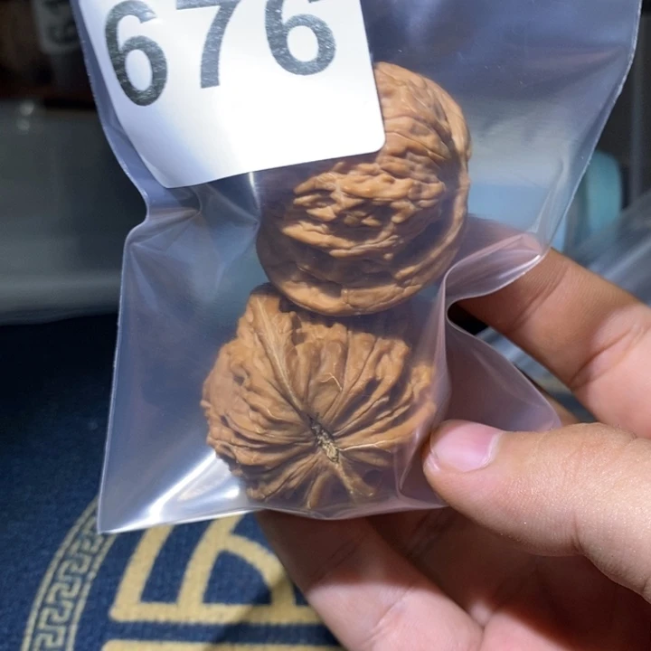 文玩核桃吊坠磨盘676