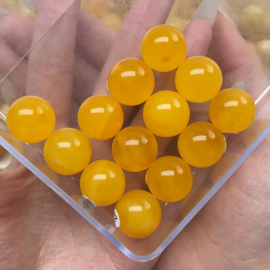 蜜蜡未镶嵌裸石15+蜜蜡手串