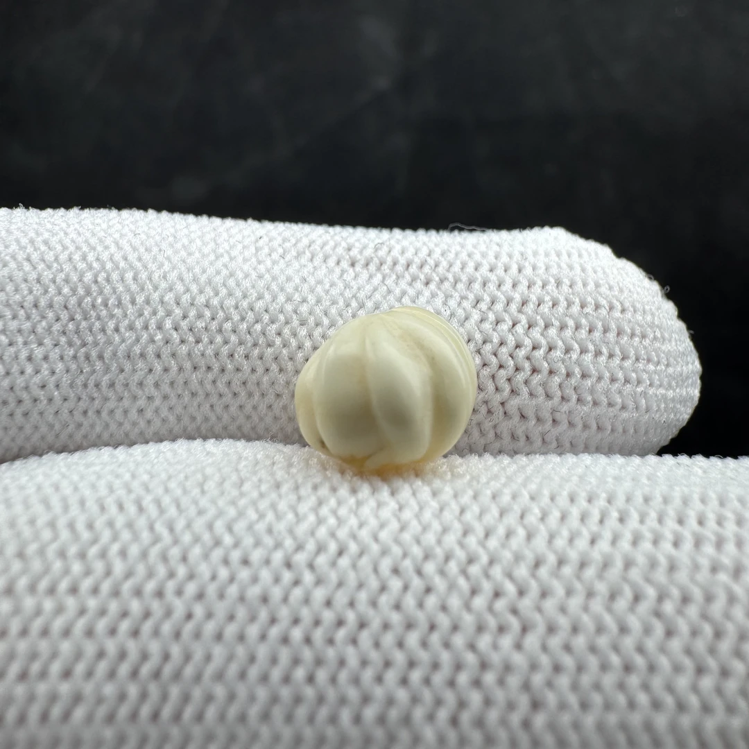 K3038天然原矿蜜蜡 瓜珠9.3*8mm支持复检假一罚十