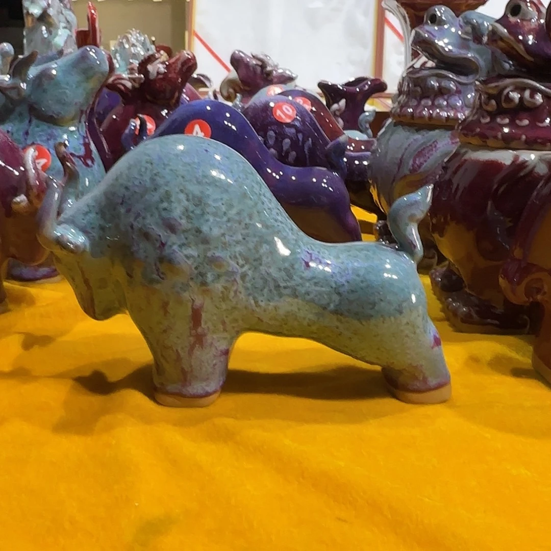 摆件郑家钧窑摆件