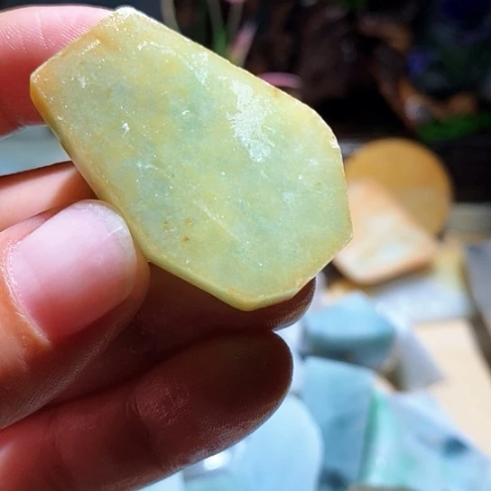 散珠翡翠边角料28