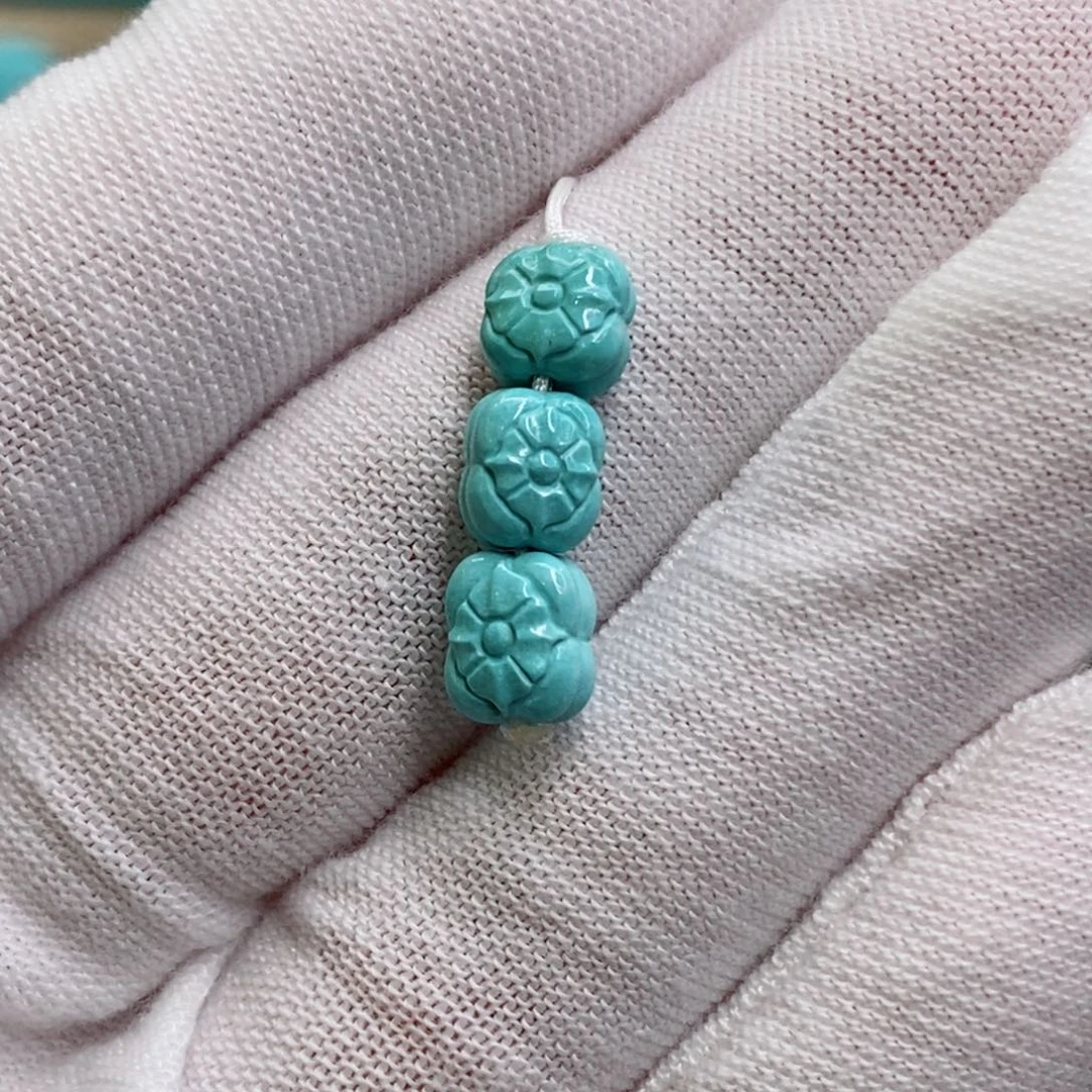 未镶嵌绿松石珠宝奇石