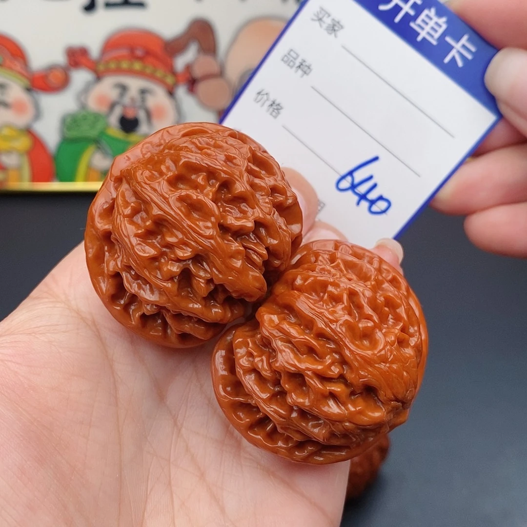 文玩核桃把件44宫灯640