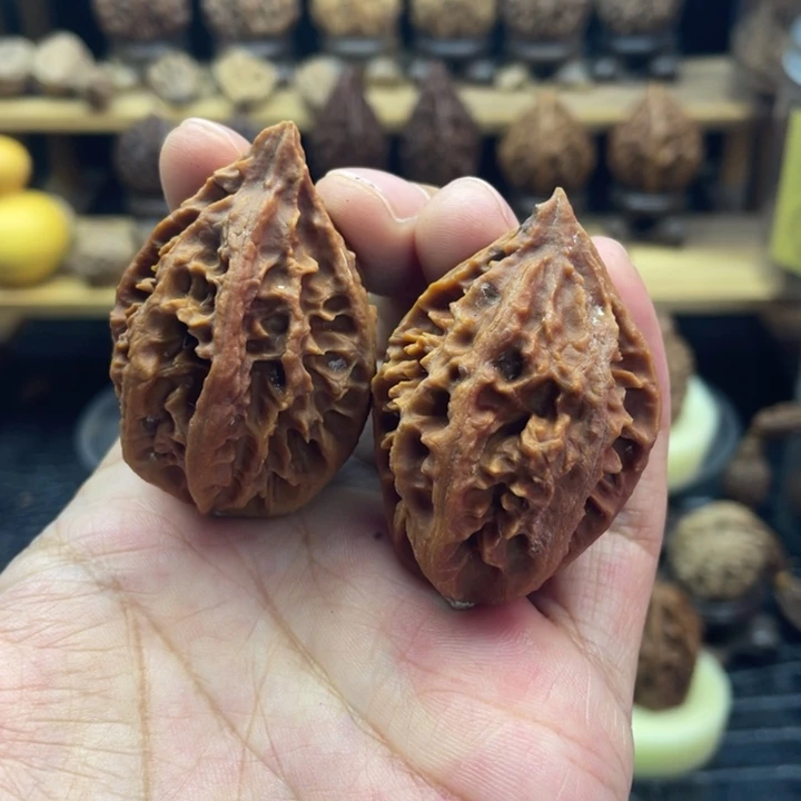 文玩核桃把件楸子10