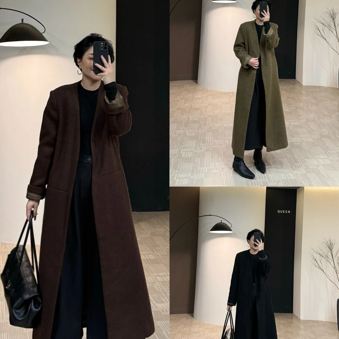 美丽私服仿羊绒加棉大衣160斤以内（251231）