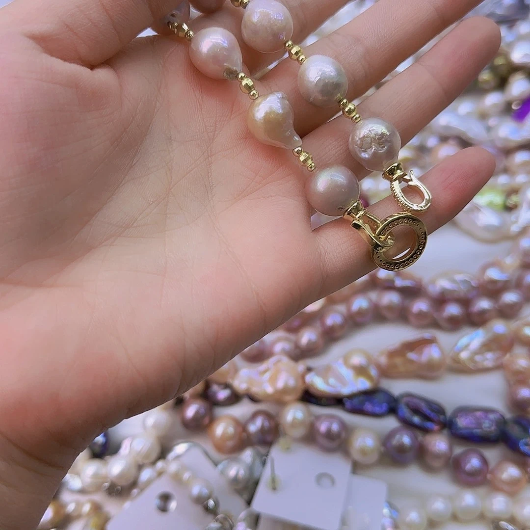 未镶嵌项链定制302淡水珍珠