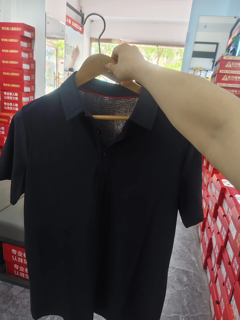 标准男Polo衫纽扣常规速干运动