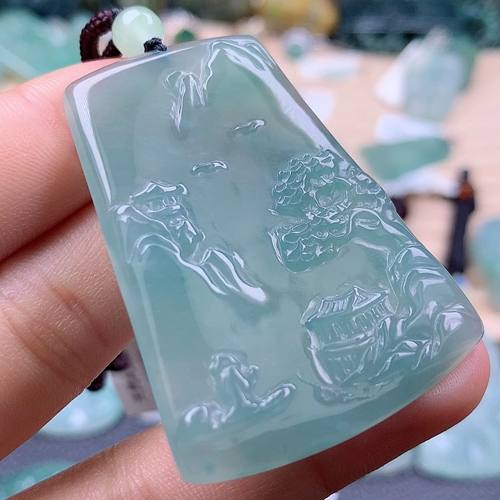 【闪购商品】翡翠颈饰未镶嵌翡翠吊坠