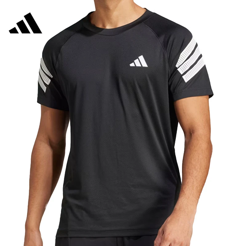 【滔搏联动】adidas阿迪达斯2025男子GYM+ 3S TEE针织短袖T恤JW9729