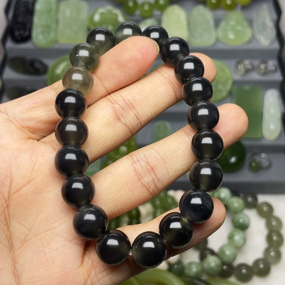 蛇纹石玉未镶嵌手串