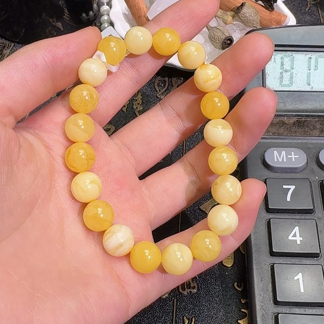 琥珀颈饰未镶嵌tx1004糖果珠