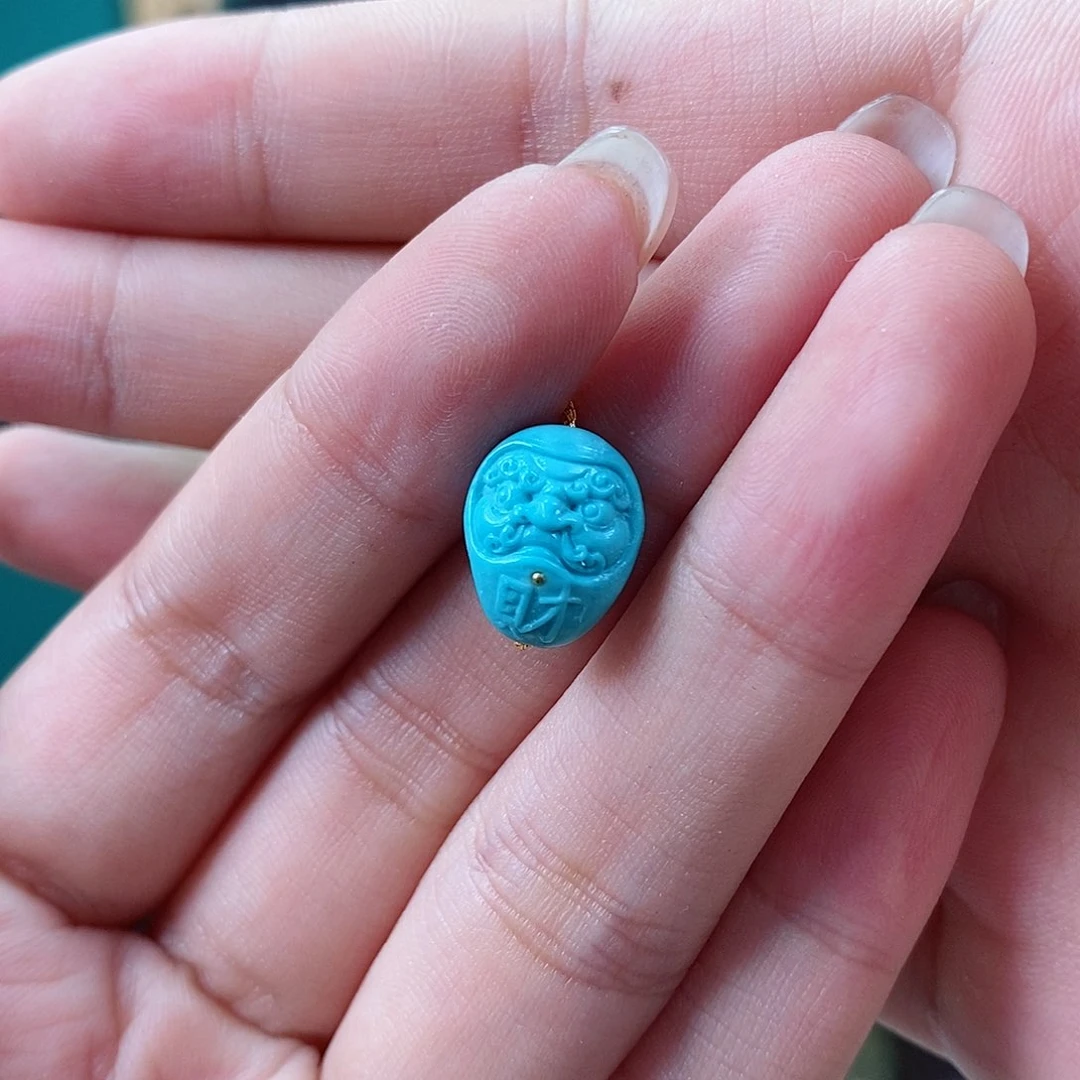 未镶嵌绿松石珠宝奇石