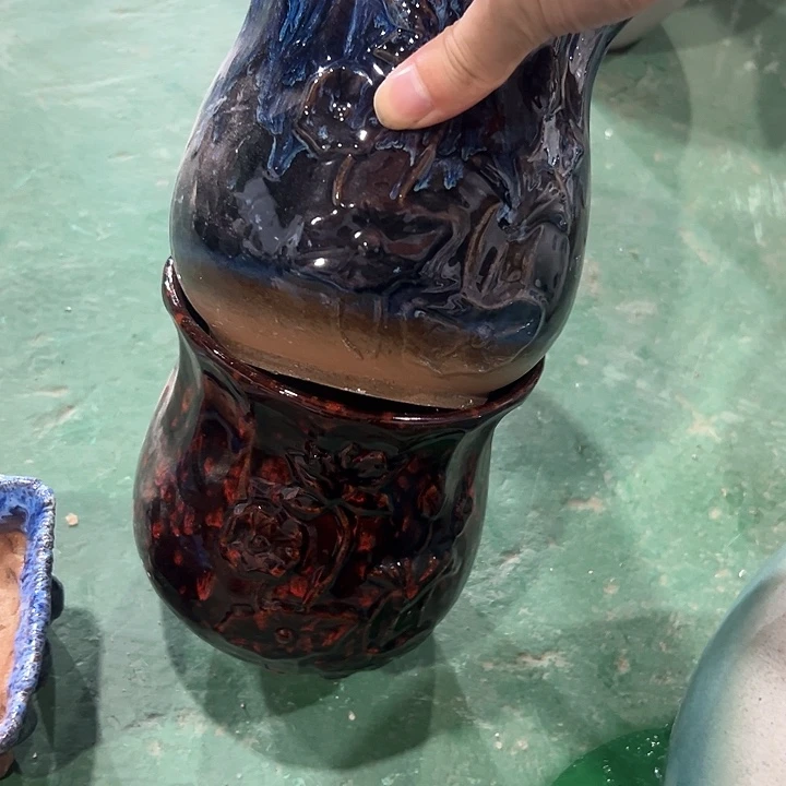 紫砂花盆花盆花盆花色跑得快