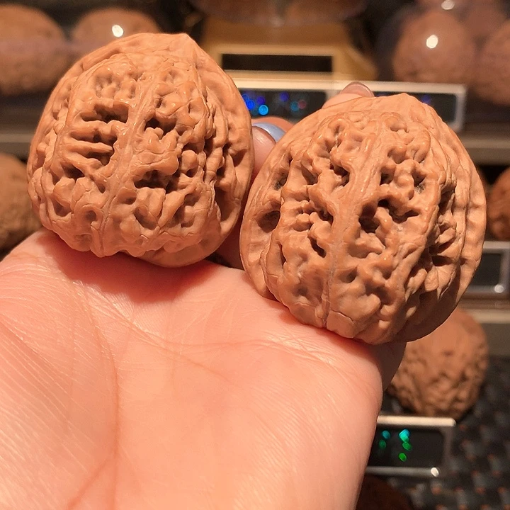 奇****奇文玩核桃把件凤凰台42尺